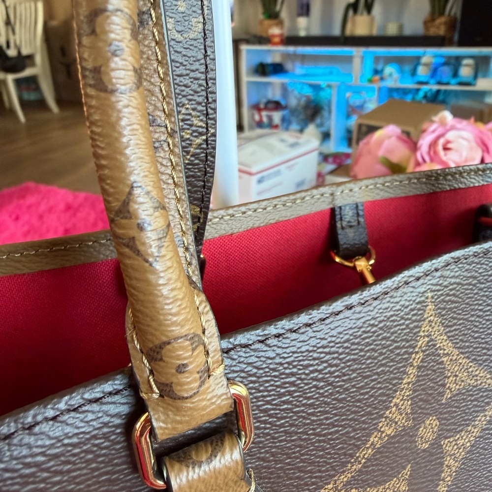 Louis Vuitton Classic Brown Monogram Tote - Picture 8 of 16